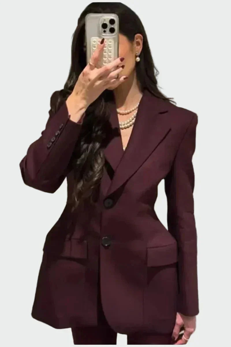 Blazer mit beeindruckender Linie