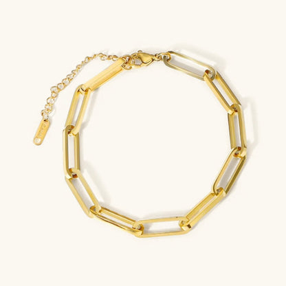 Meret | Goldarmband mit geschichtetem Design