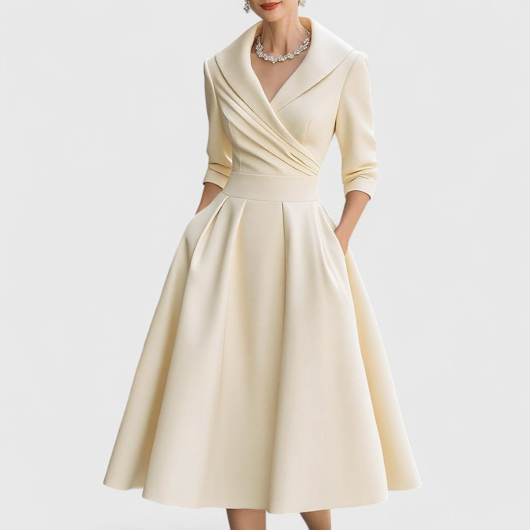 Corina | Elegantes Midikleid