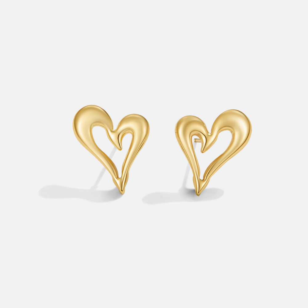 Zita | Elegante goldene Ohrringe