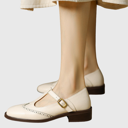 Aline | Mary-Jane-Schuhe mit T-Steg
