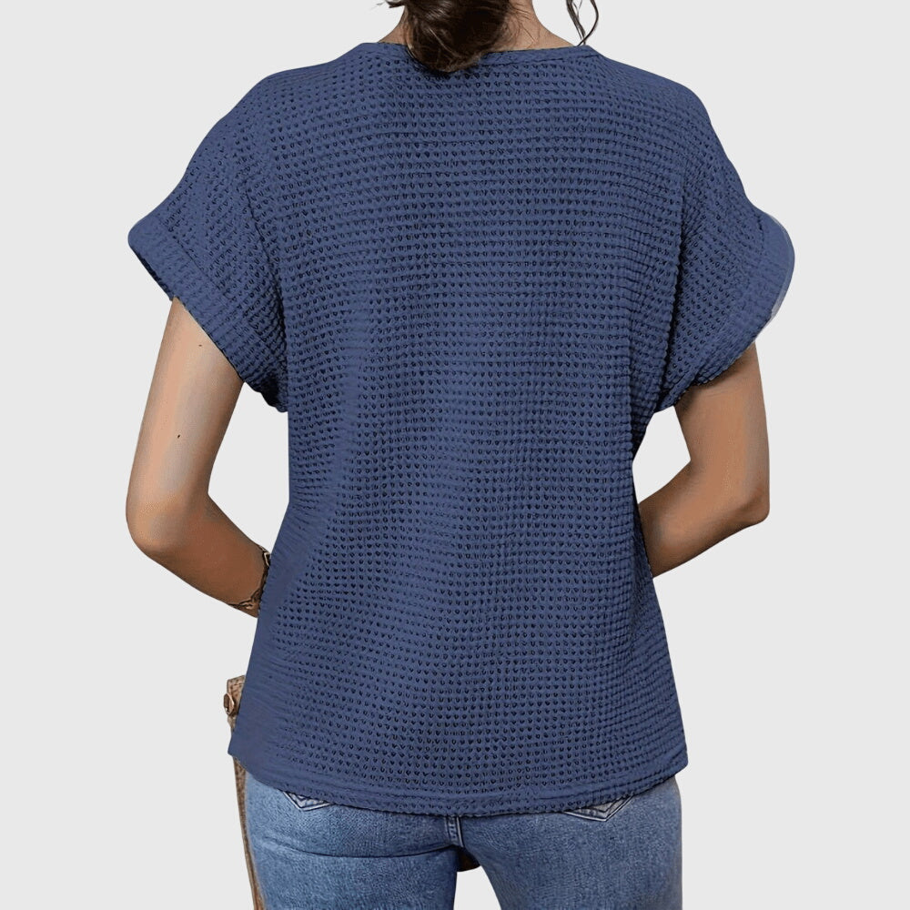 Georgette | Elegante Bluse im Ibiza-Stil
