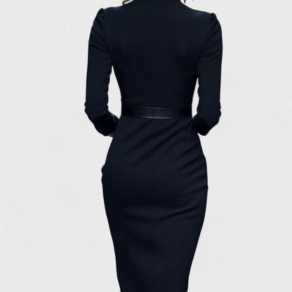 Claudia | Das Power-Maxikleid mit Gürtel