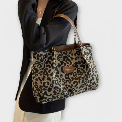 Emilia - Leopard Tote