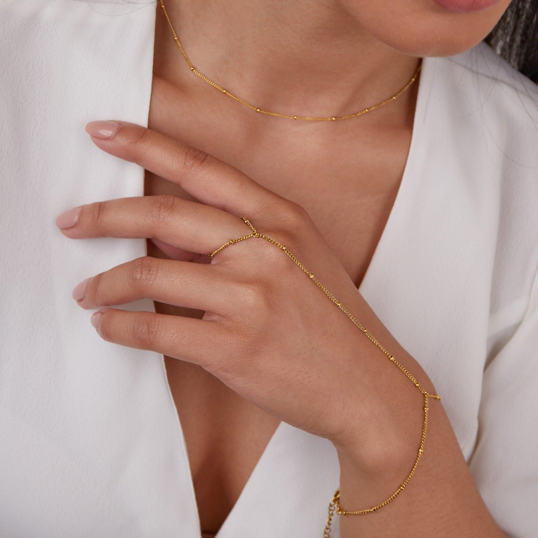 Oksana | Elegantes Handkettenarmband
