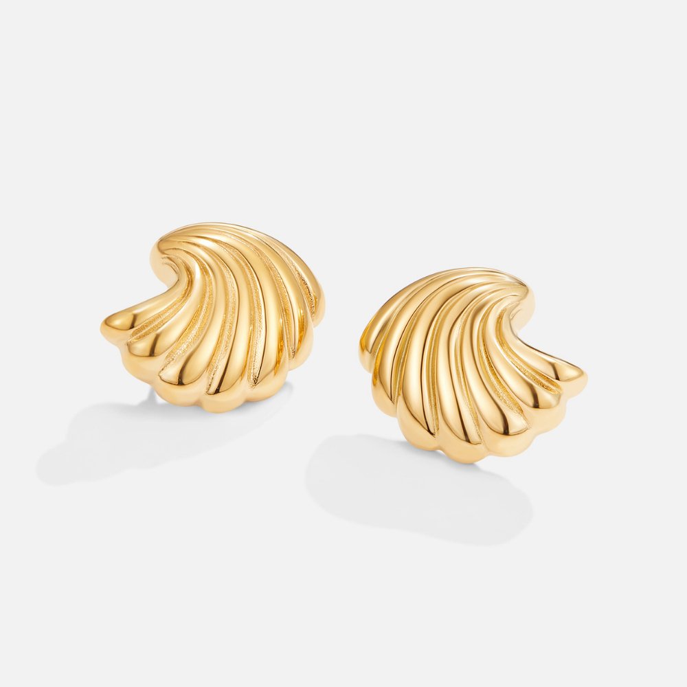Sabina | Elegante goldene Ohrringe