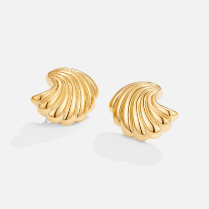 Sabina | Elegante goldene Ohrringe