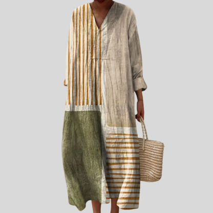 Marili | Schmeichelndes bedrucktes Sommerkleid