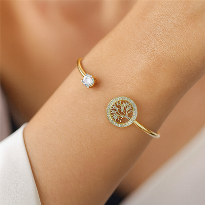 Marlen | Verstellbares Lebensbaum-Armband