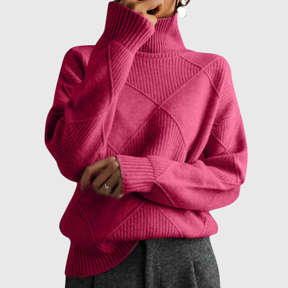 Jessica | Luxuriöser Rollkragenpullover