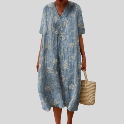 Plasch | Schmeichelndes bedrucktes Sommerkleid