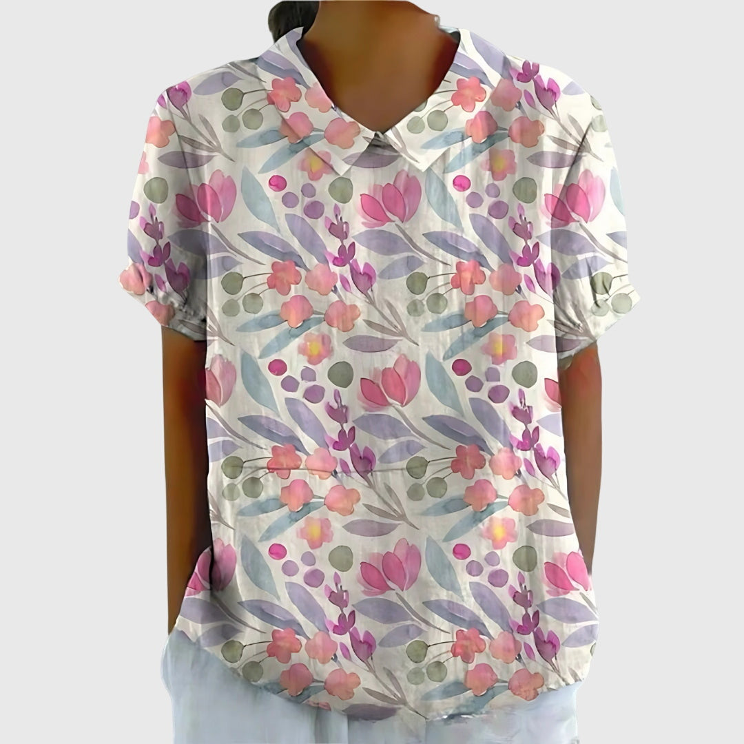 Kornelia | Florale Bluse