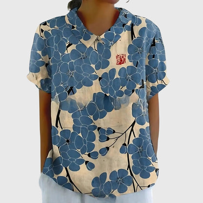 Kornelia | Florale Bluse