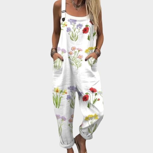 Notburg | Latzhose mit zarten Blüten