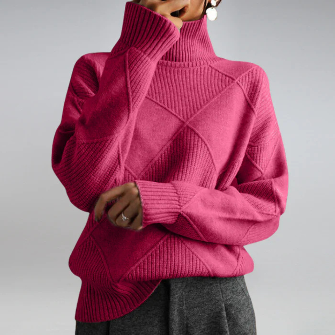 Jessica | Luxuriöser Rollkragenpullover