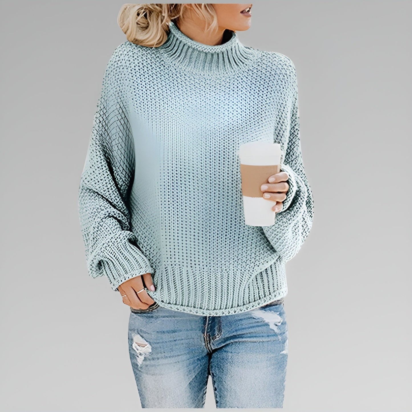 Levia | Klassischer bequemer Strickpullover