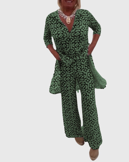 Delphine | Elegantes zweiteiliges Vintage-Set
