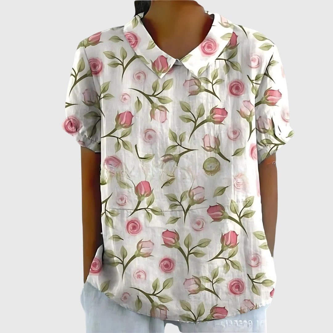 Kornelia | Florale Bluse