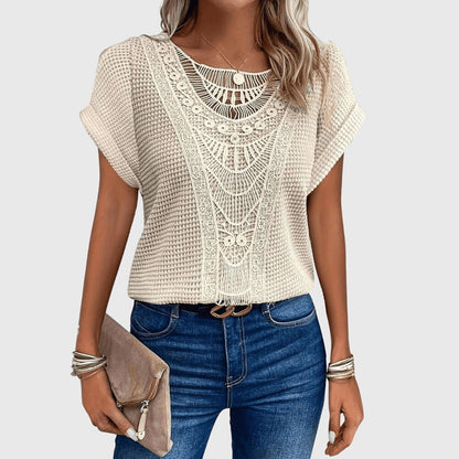Georgette | Elegante Bluse im Ibiza-Stil
