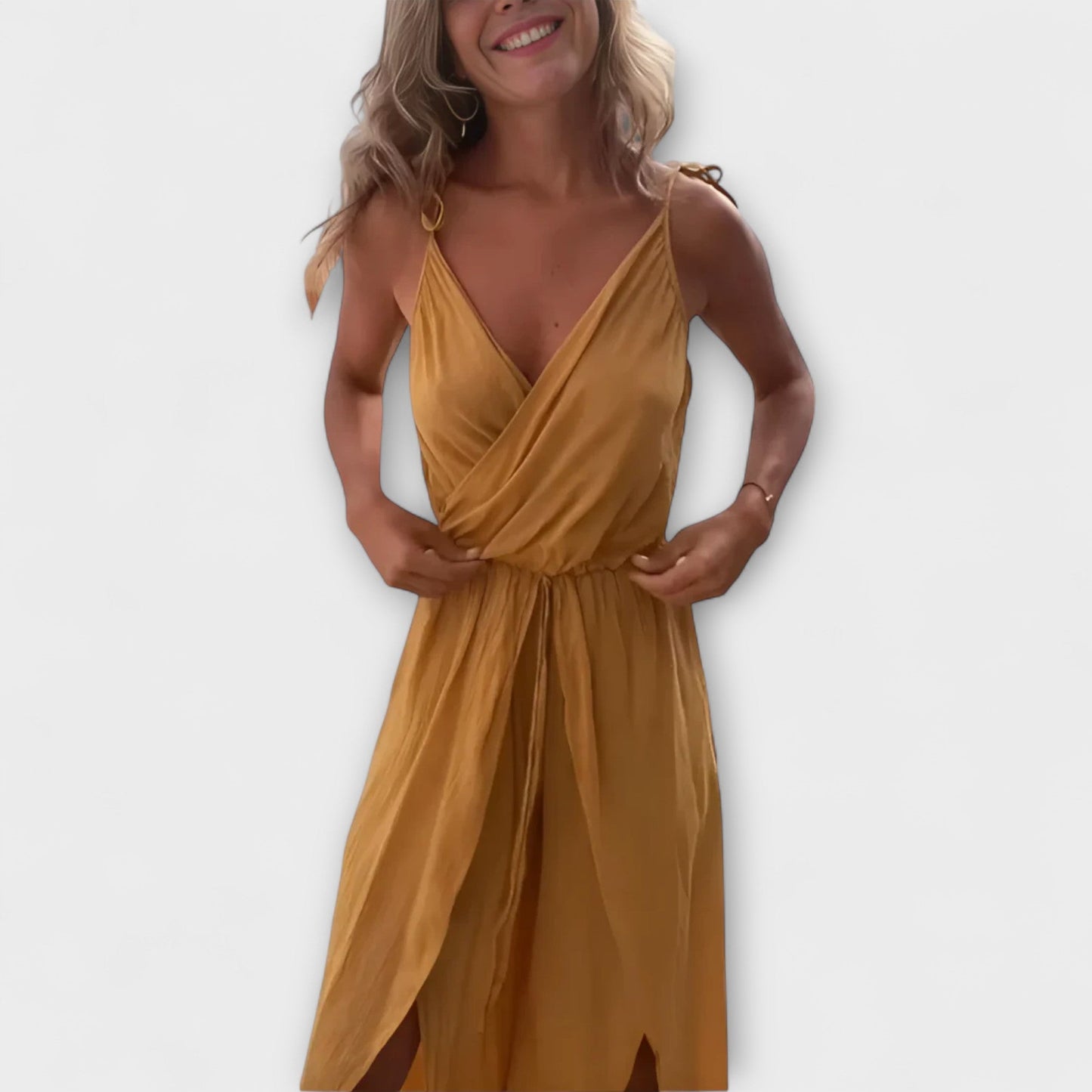 Anna | Donatila Seitenschlitz Jumpsuit