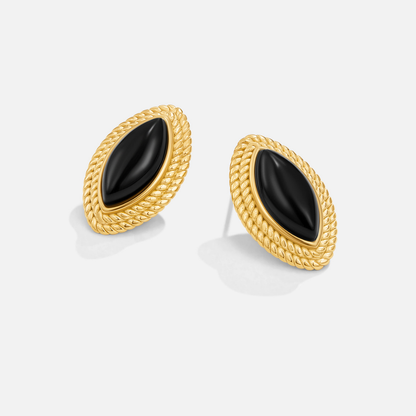 Veronika | Elegante goldene Ohrringe