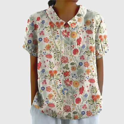 Kornelia | Florale Bluse