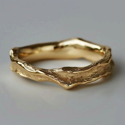 Brigitte | Elegantes doppeltes Goldarmband
