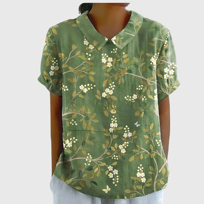 Kornelia | Florale Bluse