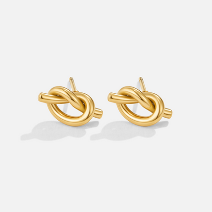 Gilberte | Elegante goldene Ohrringe