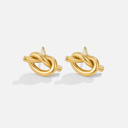 Gilberte | Elegante goldene Ohrringe