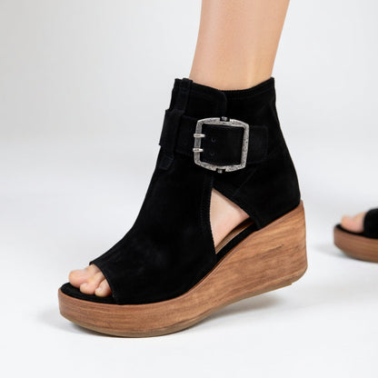 Orélisse | Offene Keilstiefeletten im modernen Stil