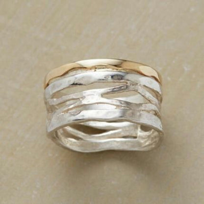 Florina | Elegantes doppeltes Goldarmband