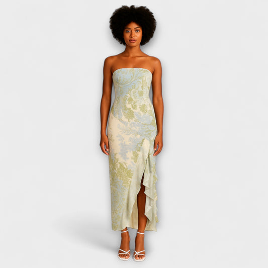 Aria | Cremefarbenes Strapless-Kleid von Sea & Salt