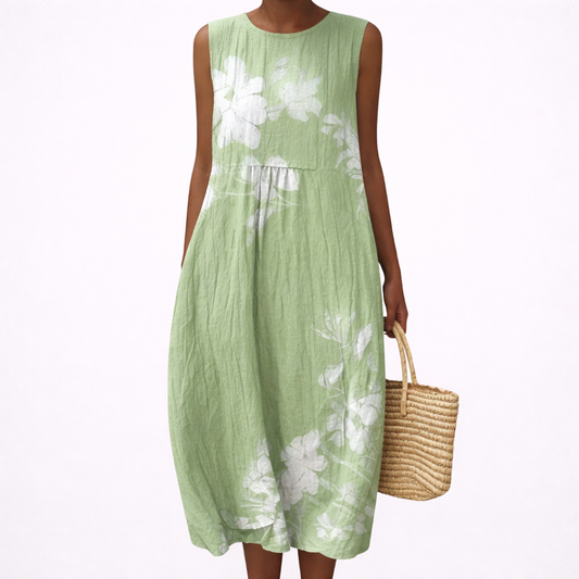 Stefanie | Bequemes ärmelloses Sommerkleid
