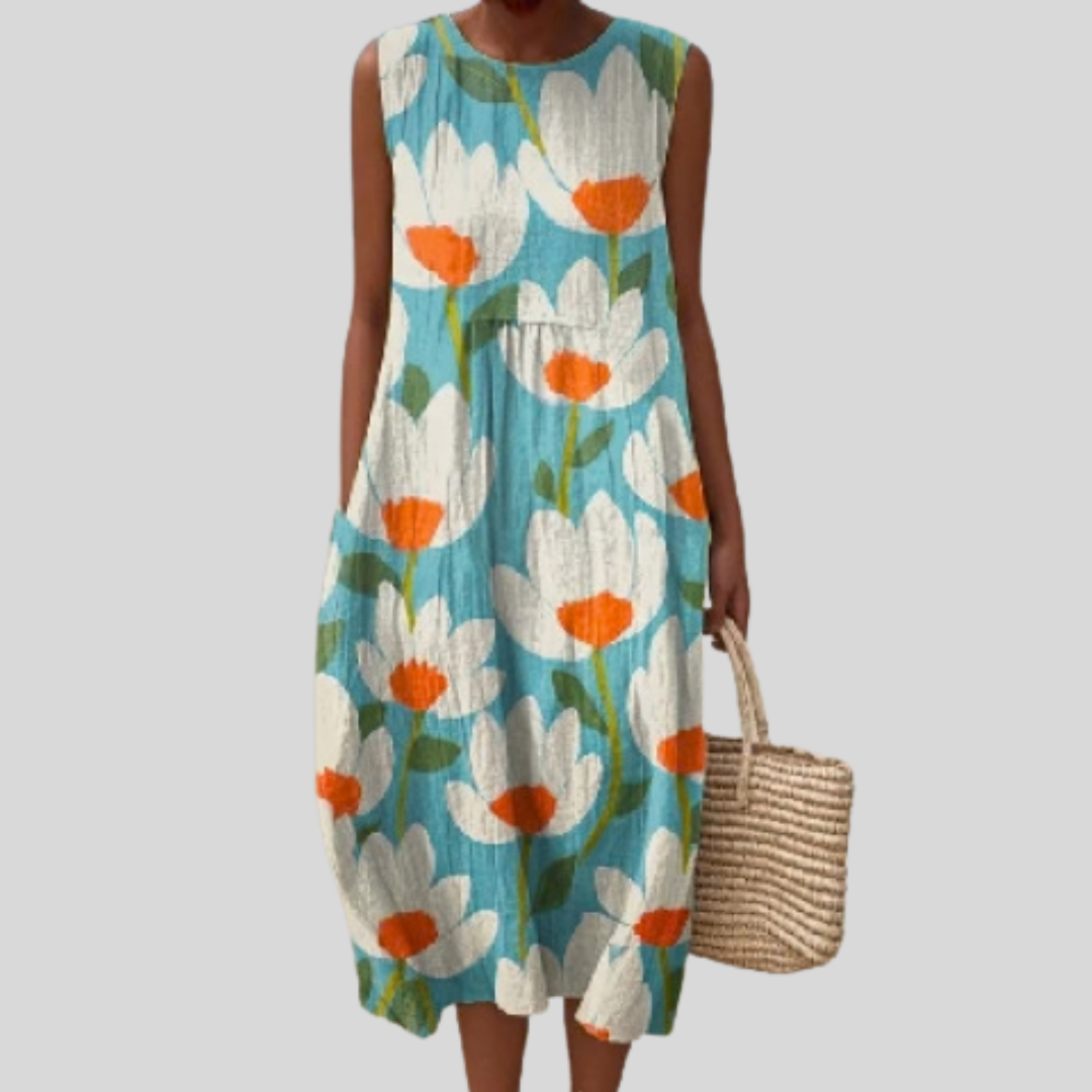 Helena | Fliessendes und bequemes Kleid
