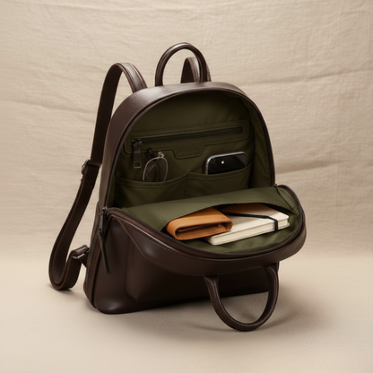 Alex | Doppel-Reissverschluss Rucksack