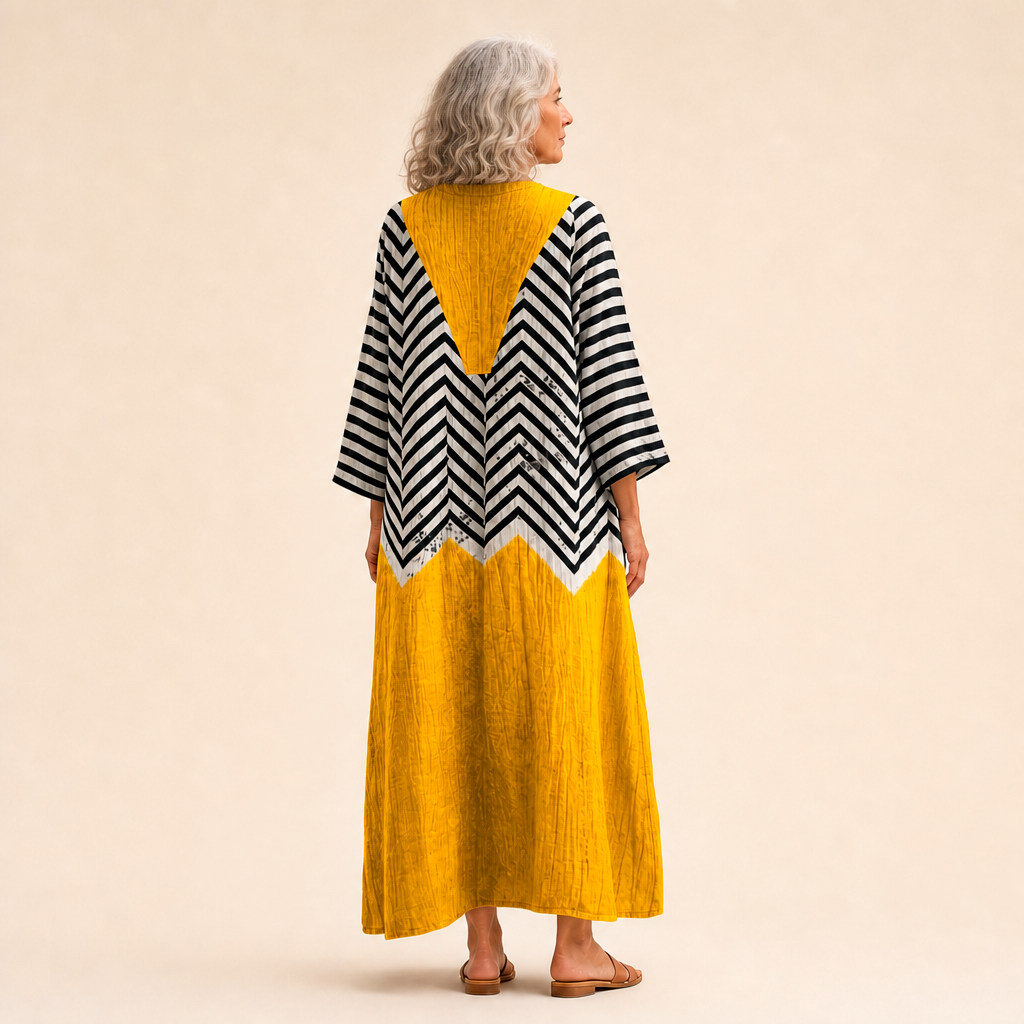 Annetta | Schmeichelndes bedrucktes Sommerkleid
