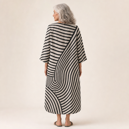 Michaela | Schmeichelndes bedrucktes Sommerkleid