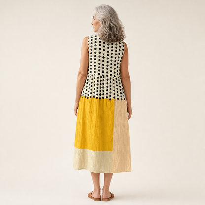 Hulda | Bequemes ärmelloses Sommerkleid