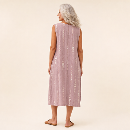 Lara | Bequemes ärmelloses Sommerkleid