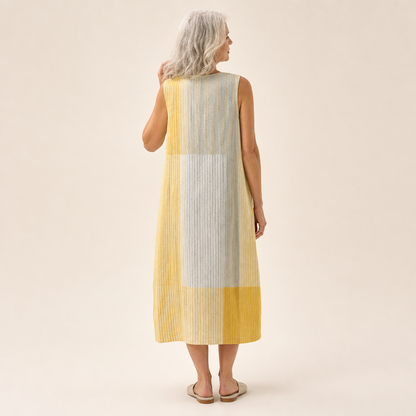 Berta | Bequemes ärmelloses Sommerkleid