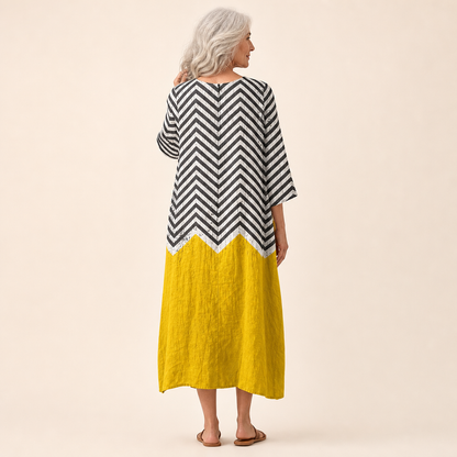 Ottilia | Schmeichelndes bedrucktes Sommerkleid