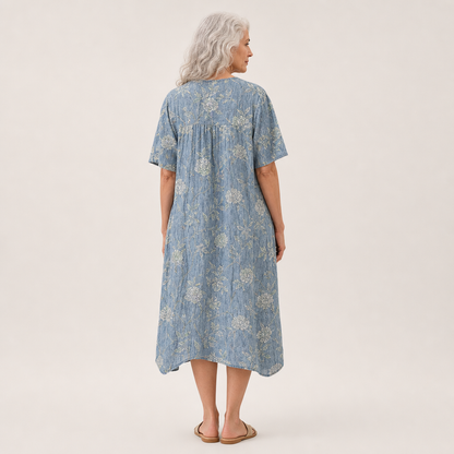Plasch | Schmeichelndes bedrucktes Sommerkleid