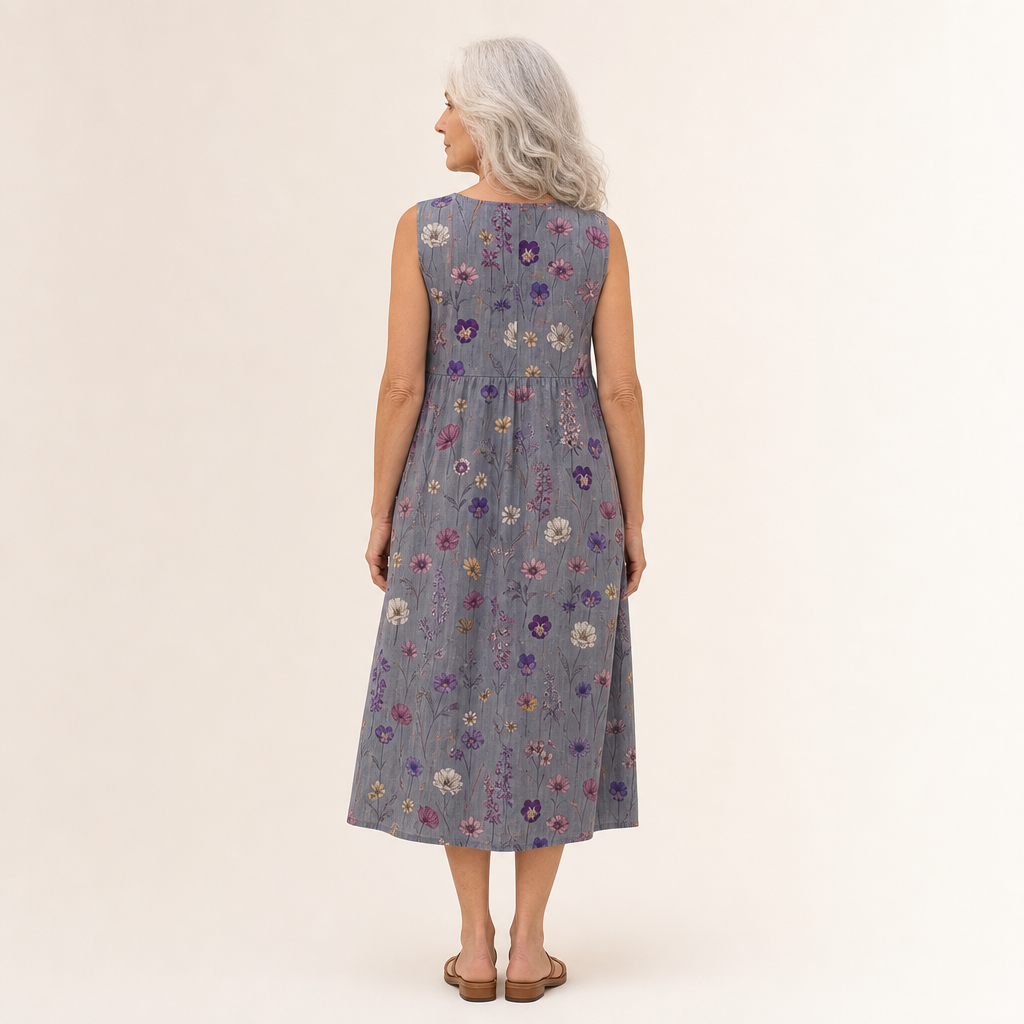 Dora | Bequemes ärmelloses Sommerkleid