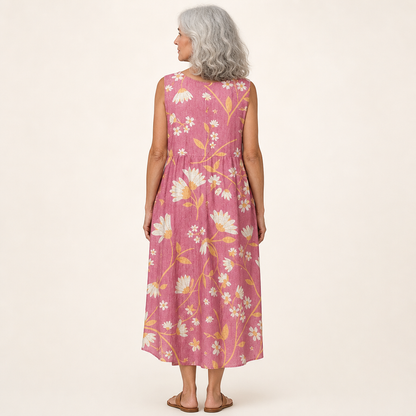 Damaris | Bequemes ärmelloses Sommerkleid