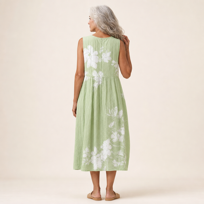 Stefanie | Bequemes ärmelloses Sommerkleid