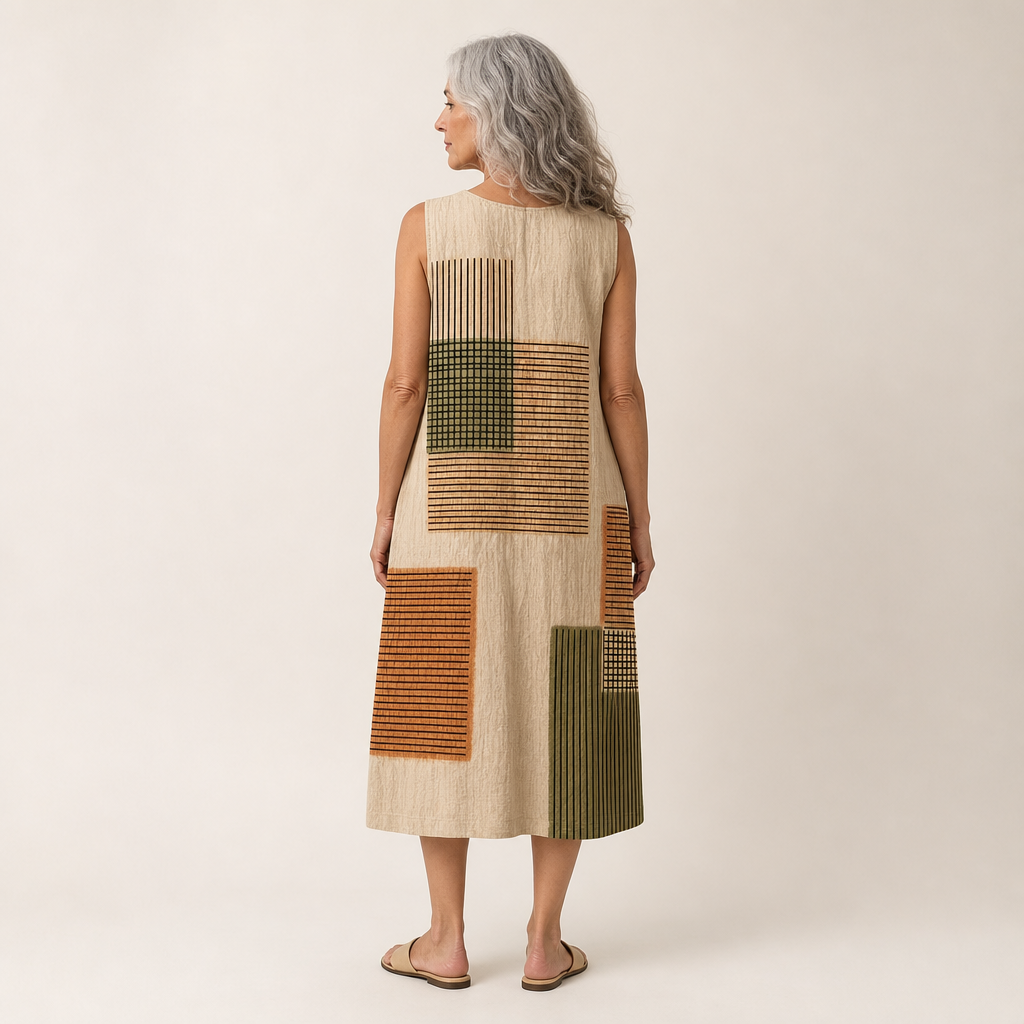 Therese | Bequemes ärmelloses Sommerkleid