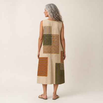 Therese | Bequemes ärmelloses Sommerkleid
