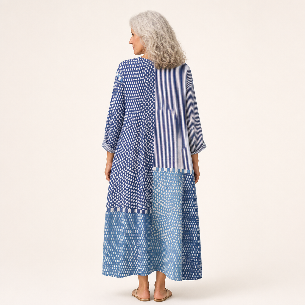 Anneliese | Schmeichelndes bedrucktes Sommerkleid