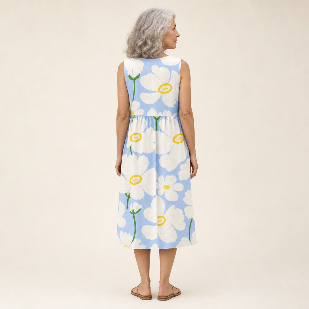 Susanne | Bequemes ärmelloses Sommerkleid